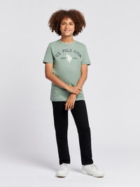 Boys Signature Arch T-Shirt in Chinois Green