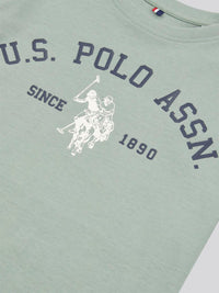 Boys Signature Arch T-Shirt in Chinois Green