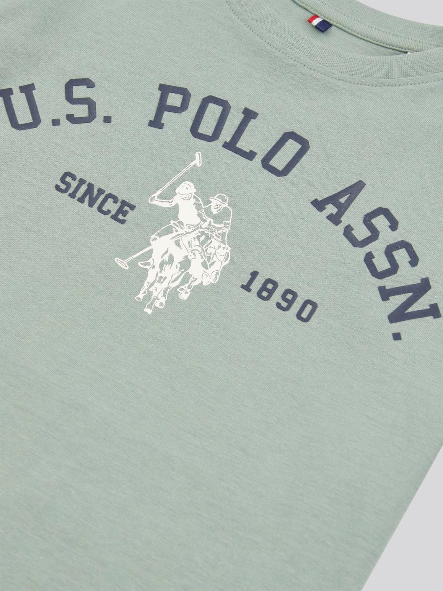 Boys Signature Arch T-Shirt in Chinois Green