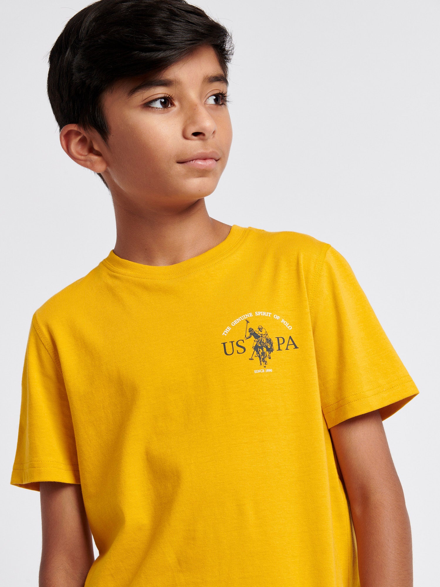 Boys Back Graphic T-Shirt in Mango Mojito