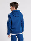 Boys Piped Raglan Hoodie in Navy Peony