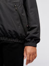 Boys Fleece Lined Windcheater in Black