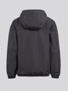 Boys Fleece Lined Windcheater in Black