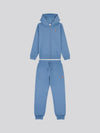 DHM Zip Thru Hoodie and BB Jog Set Blue Horizon