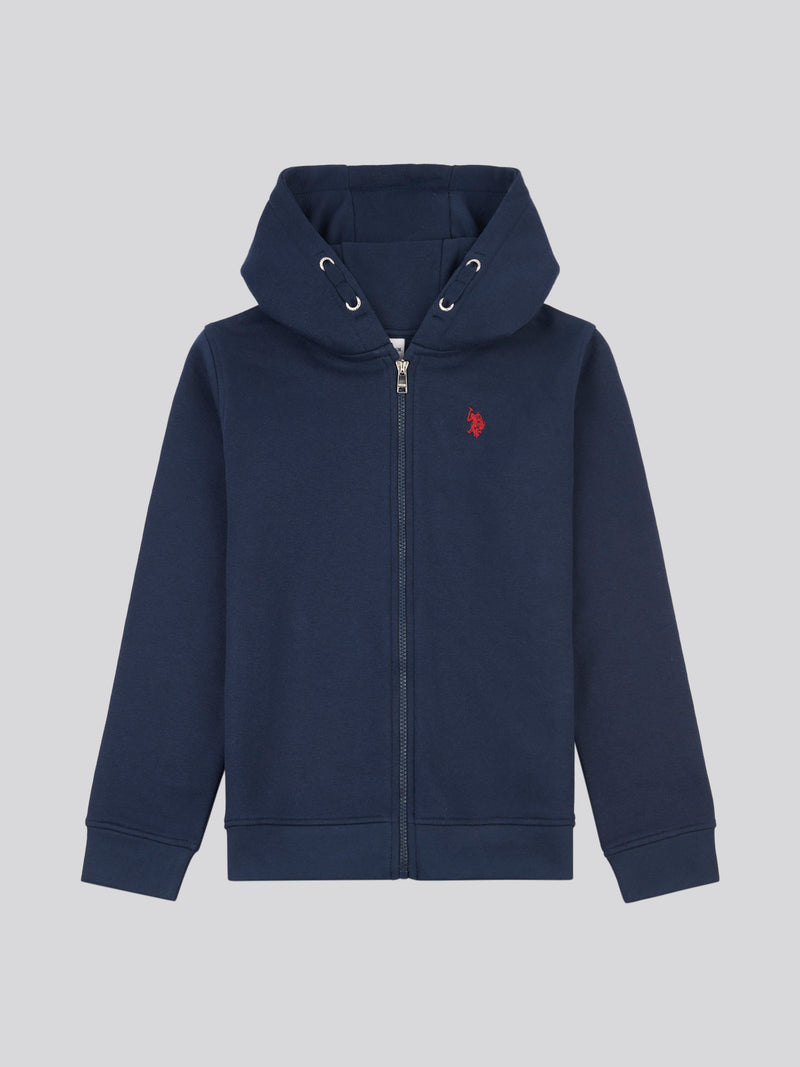 DHM Zip Thru Hoodie and BB Jog Set Dark Sapphire Navy / Haute Red DHM