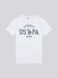 Boys Authentic Graphic T-Shirt in Bright White