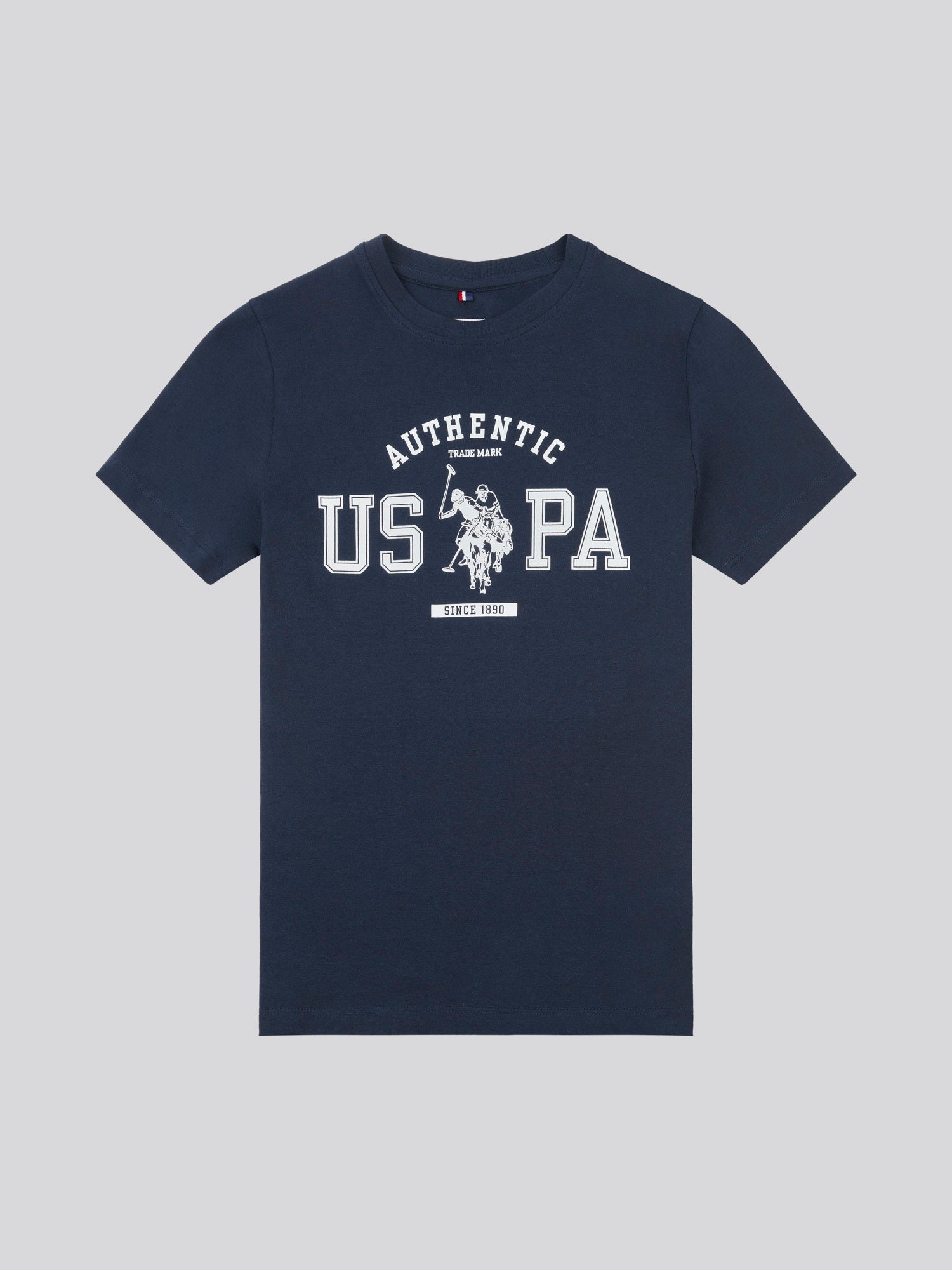 Boys Authentic Graphic T-Shirt in Dark Sapphire Navy