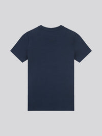 Boys Authentic Graphic T-Shirt in Dark Sapphire Navy