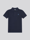 Texture Terry Polo Dark Sapphire Navy / Moonlight Blue DHM