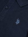 Texture Terry Polo Dark Sapphire Navy / Moonlight Blue DHM