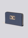 U.S. Polo Assn. Womens Jones Chic Zip Around Wallet in Navy