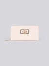 U.S. Polo Assn. Womens Jones Chic Zip Around Wallet in Pink