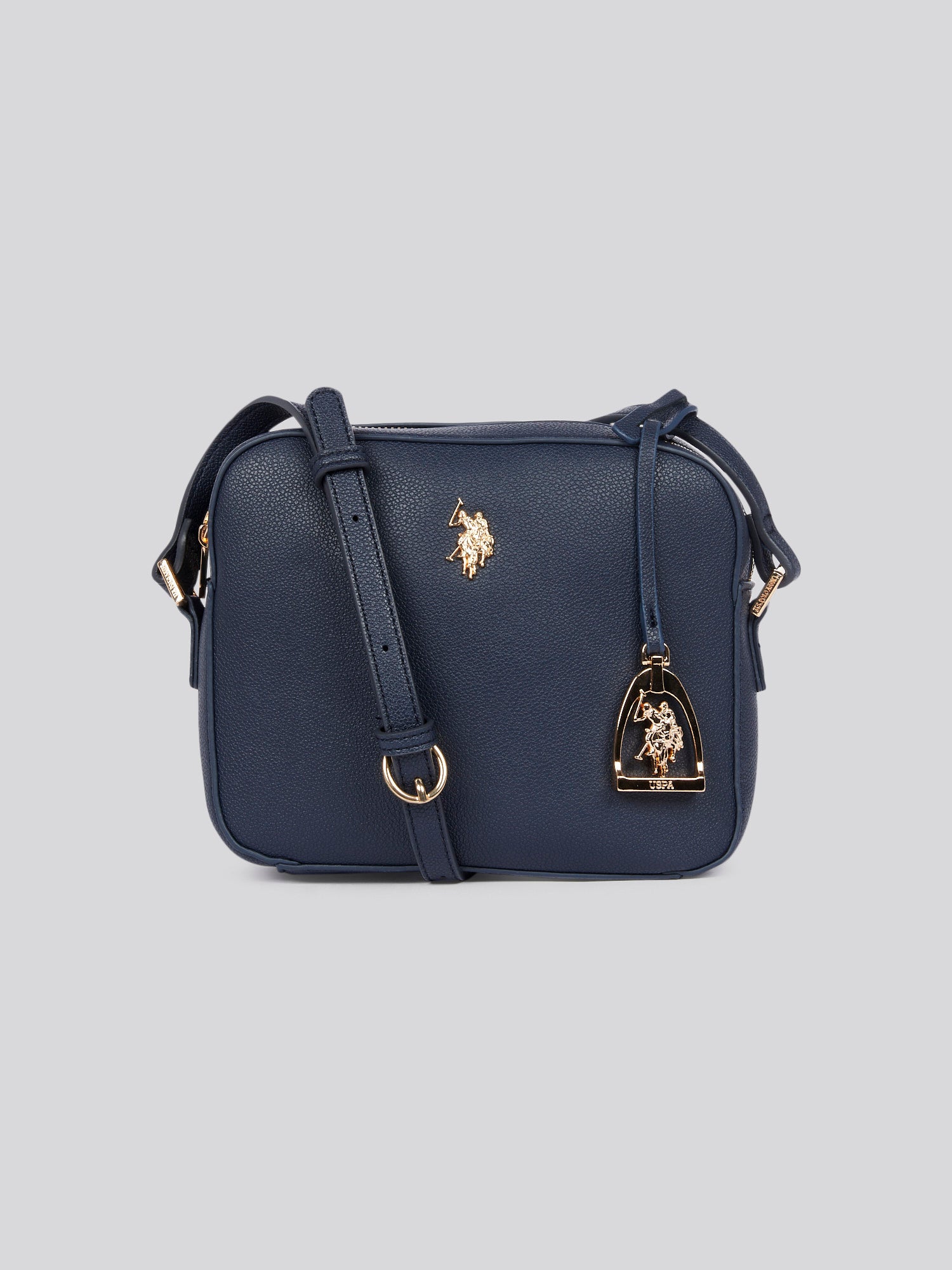 U.S. Polo Assn. Womens Jones Crossbody Bag in Navy