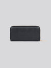 U.S. Polo Assn. Womens Jones Large Zip Around Wallet in Black