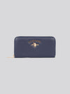 U.S. Polo Assn. Womens Stanford Large Zip Around Wallet in Navy