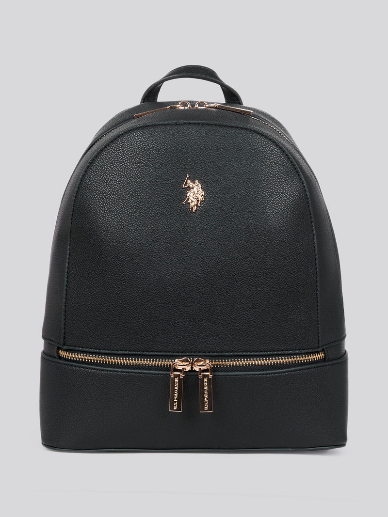 U.S. Polo Assn. Womens Jones Backpack in Black