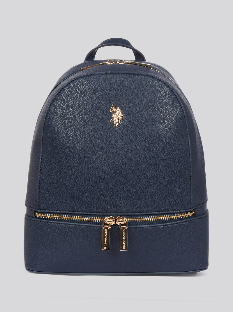 U.S. Polo Assn. Womens Jones Backpack in Navy