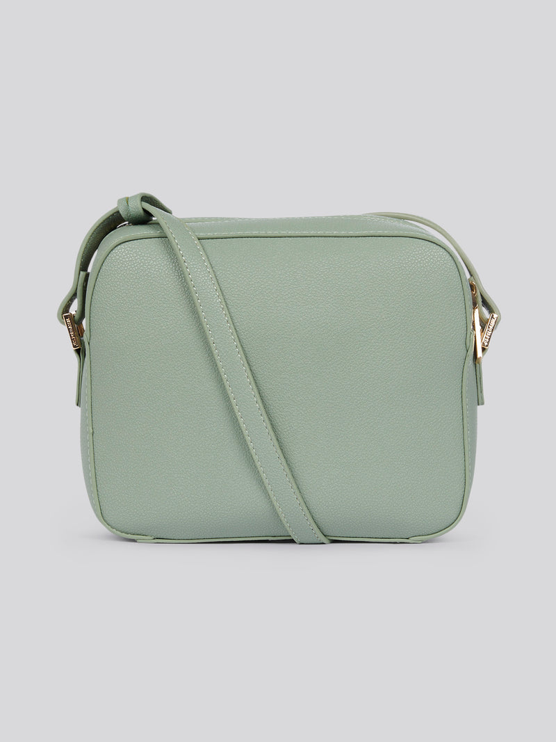 U.S. Polo Assn. Womens Jones Crossbody Bag in Sage