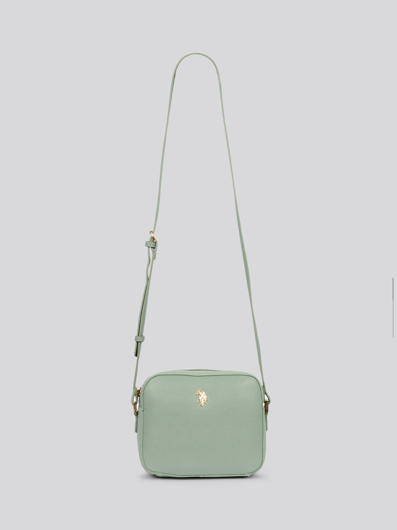 U.S. Polo Assn. Womens Jones Crossbody Bag in Sage