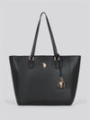 U.S. Polo Assn. Womens Jones Shopping Bag in Black