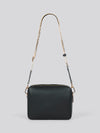 U.S. Polo Assn. Womens New Mansion D-Zip Crossbody Bag in Black