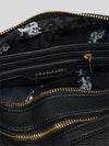 U.S. Polo Assn. Womens New Mansion D-Zip Crossbody Bag in Black