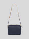 U.S. Polo Assn. Womens New Mansion D-Zip Crossbody Bag in Navy