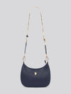 U.S. Polo Assn. Womens New Mansion Small Hobo Bag in Navy