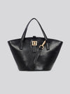 U.S. Polo Assn. Womens Caring Double Handle Bag in Black