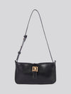 U.S. Polo Assn. Womens Caring Mini Hobo Bag in Black