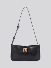 U.S. Polo Assn. Womens Caring Mini Hobo Bag in Black