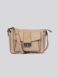 U.S. Polo Assn. Womens Romantic Crossbody Bag in Beige