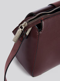 U.S. Polo Assn. Womens Romantic Crossbody Bag in Plum