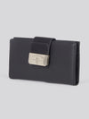 U.S. Polo Assn. Womens Romantic Large Card Holder Wallet in Black