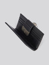 U.S. Polo Assn. Womens Romantic Large Card Holder Wallet in Black