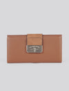 U.S. Polo Assn. Womens Romantic Large Card Holder Wallet in Brown