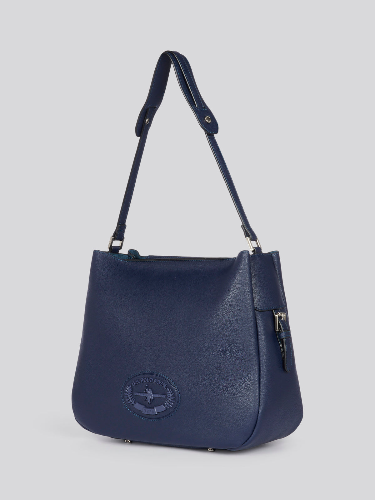 U.S. Polo Assn. Womens Retro Hobo Bag in Navy