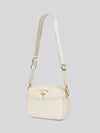 U.S. Polo Assn. Womens Stanford Small Crossbody Bag in Off White