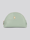 U.S. Polo Assn. Womens Jones Round Beauty Bag in Sage