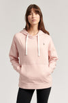 Womens Oversized Hoodie in Peachskin