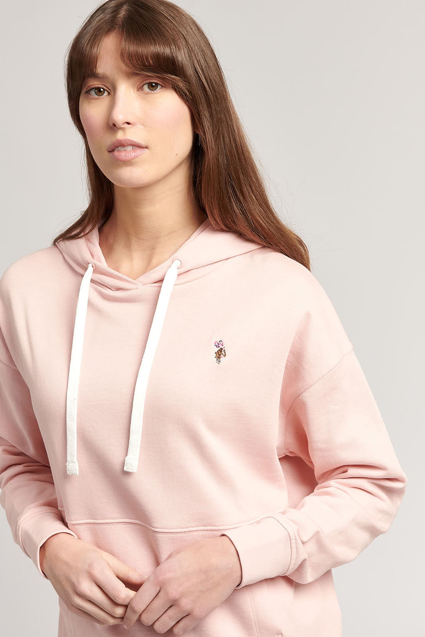 Womens Oversized Hoodie in Peachskin