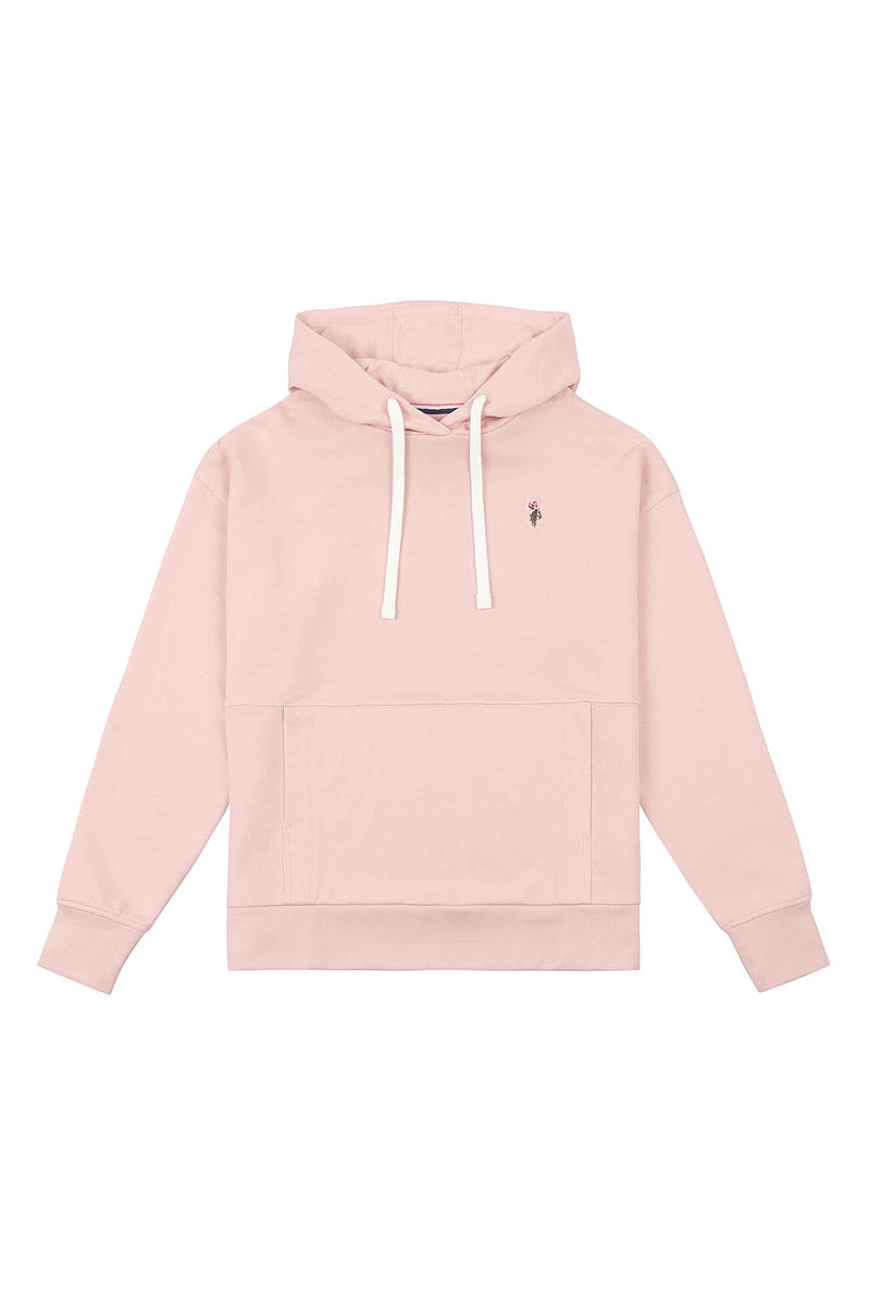 Womens Oversized Hoodie in Peachskin