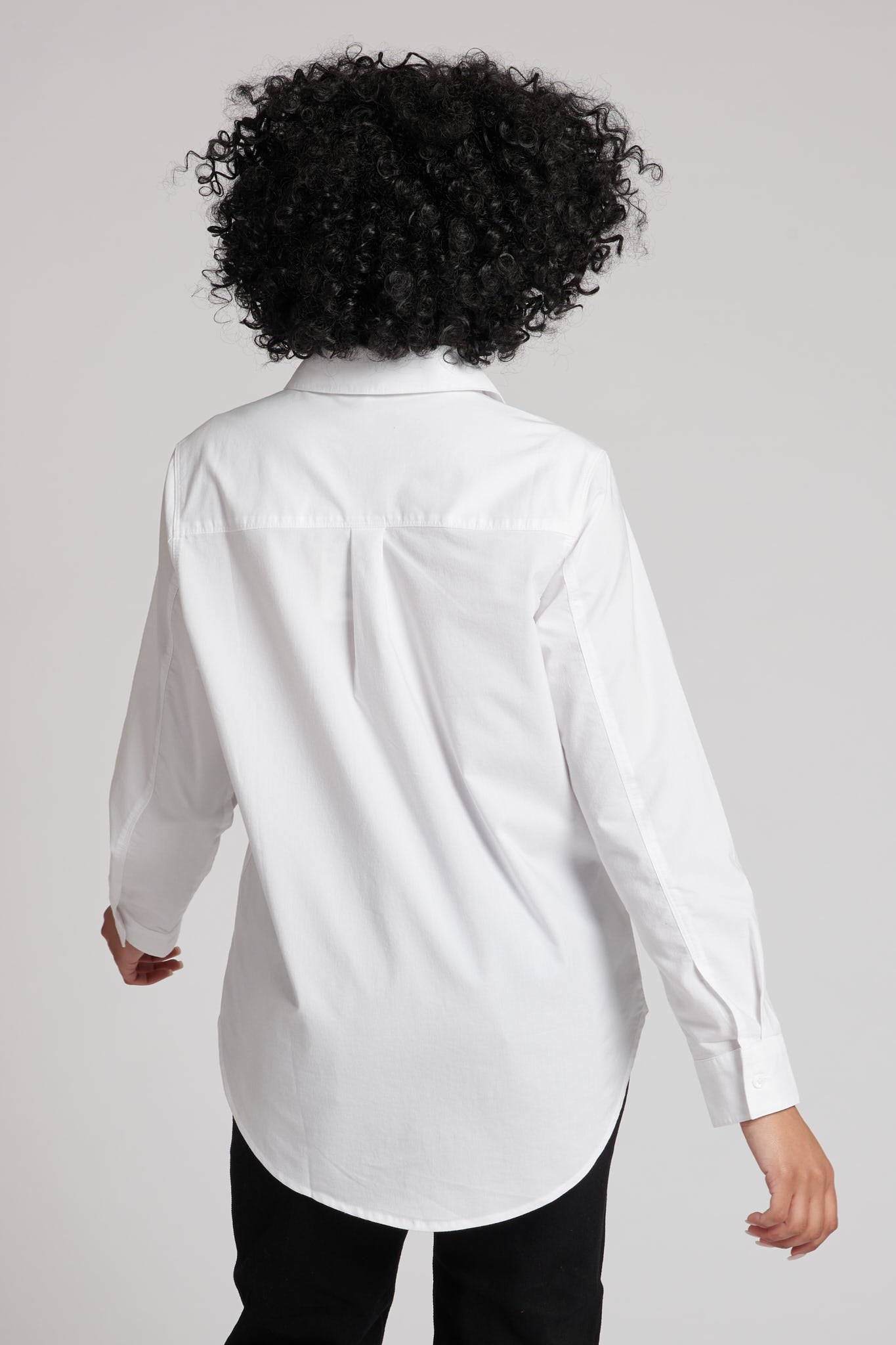 Womens Classic Shirt in Bright White