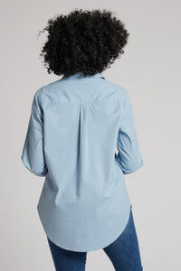 Womens Classic Shirt in Ashley Blue