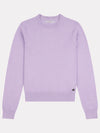 Womens Crew Neck Jumper in Viola