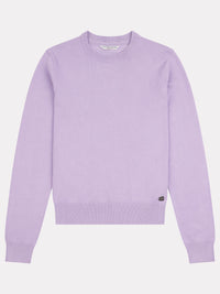 Womens Crew Neck Jumper in Viola