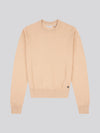 Womens Crew Neck Jumper in Cuban Sand