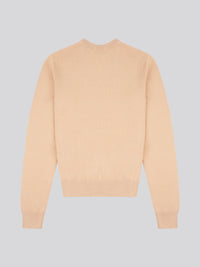 Womens Crew Neck Jumper in Cuban Sand