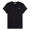 Womens Crew Neck T-Shirt in Black