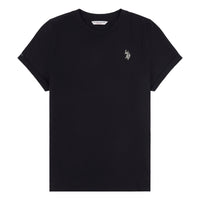 Womens Crew Neck T-Shirt in Black